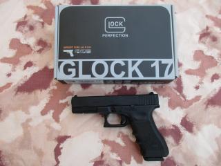 Glock 17 Gen3 Scritte e Loghi Originali Metal Slide GBB by Vfc per Umarex